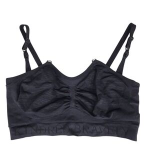 Kindred Bravely Simply Sublime‎ Adjustable Strap Nursing Bra XS Black Maternity